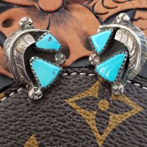 Turquoise Clip On Earrings